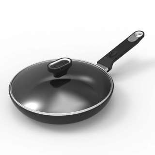 Fry pan with Glass lid
